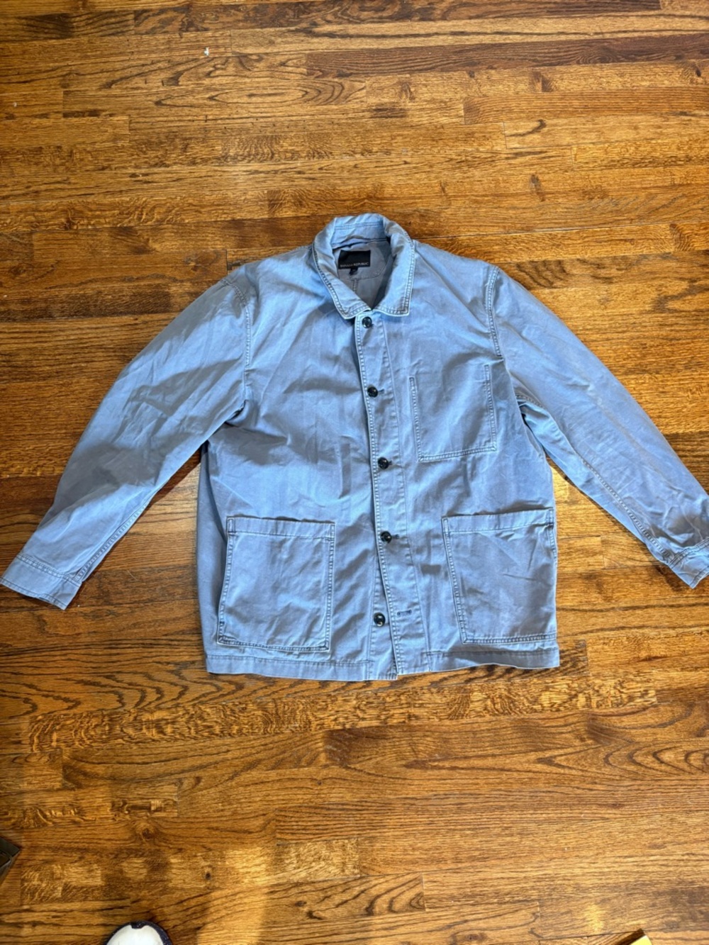Banana republic chore Light Blue Men's Cotton Workwear Jacket xl